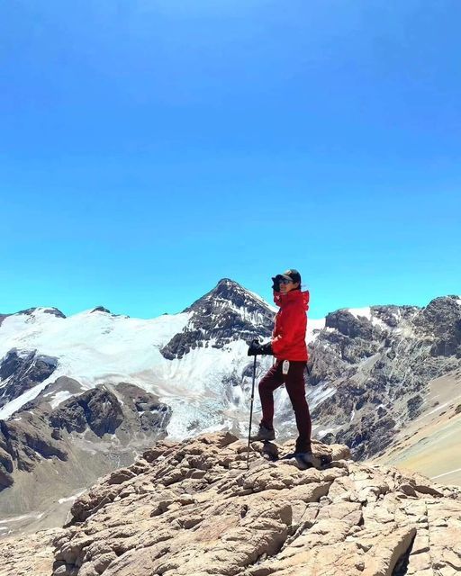 La Historia de Ana Martínez la riojana que hizo cumbre en El Aconcagua