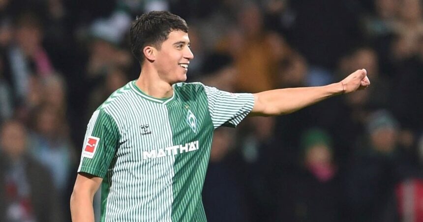 De abandonar a la Selección Sub 23 a un debut inolvidable en la Bundesliga: Julián Malatini entró y a los dos minutos marcó un gol para Werder Bremen