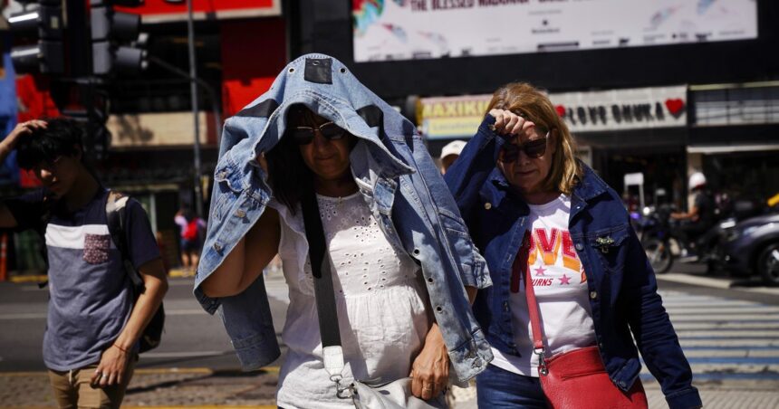 La ola de calor no da tregua: la temperatura llegará a 37 grados en la Ciudad y hay 20 provincias bajo alerta por temperaturas extremas