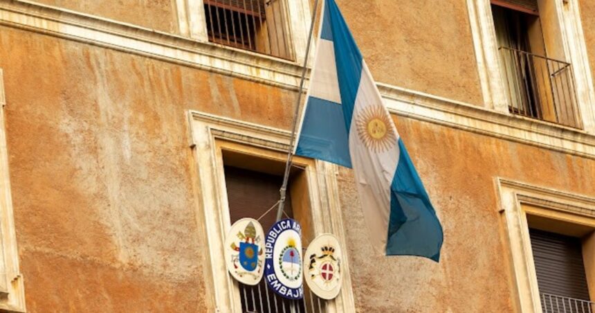 La embajada argentina
ante la Santa Sede