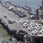 Fuerte ofensiva militar de Biden en favor de Milei: manda a la Argentina el portaaviones USS George Washington