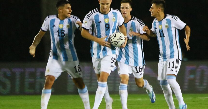 Argentina vs Uruguay, por el Preolímpico Sudamericano Sub 23: minuto a minuto, en directo