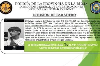 Buscan el paradero de un joven de 20 años oriundo del B° Néstor Kirchner