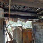 El portezuelo: se incendió parte del  techo de una vivienda por un descuido del propietario mientras cocinaba