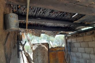 El portezuelo: se incendió parte del  techo de una vivienda por un descuido del propietario mientras cocinaba