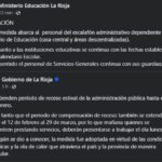 El gobierno aclara que el calendario escolar se mantiene