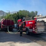 Se registró un incendio en una Finca situada por Ruta Provincial N° 25