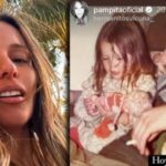 Pampita compartió fotos de su infancia y recordó con un emotivo posteo a su padre: “Hoy y siempre”