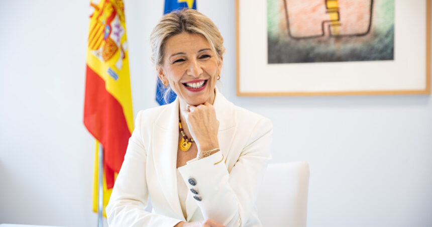 Yolanda Díaz, vicepresidenta del gobierno español: “Los gallegos de Argentina tienen el destino de Galicia en sus manos”