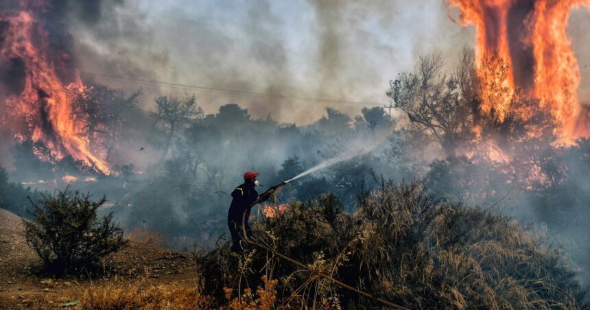 Calentamiento global: por primera vez, la temperatura del planeta supera los 1,5°C en todo un año