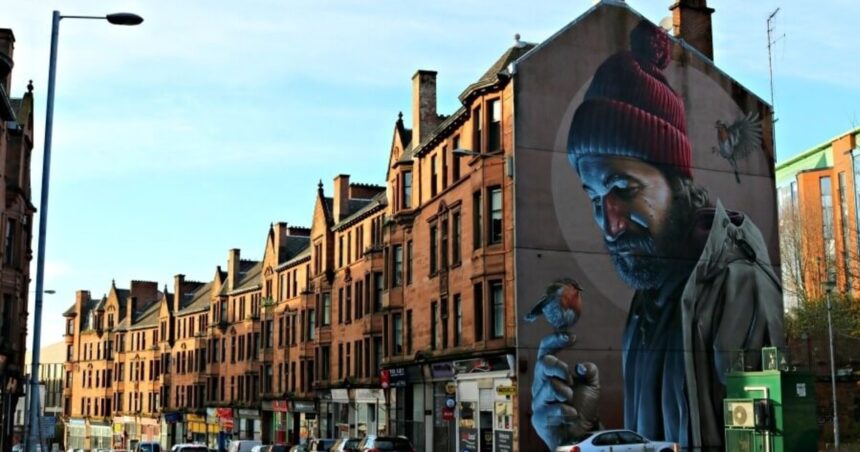 Hasta el cielo: los increíbles grafitis callejeros de Glasgow