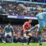 Manchester City no podía con Everton hasta que apareció Haaland, en su vuelta al gol tras 74 días