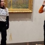 Otro ataque de activistas climáticos en un museo de Francia: ahora le tiraron sopa a un cuadro de Monet