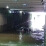 Un hombre murió en Berazategui tras quedar atrapado en un paso bajo nivel inundado por las lluvias