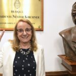 Ataque de furia de Cristina Kirchner contra Victoria Villarruel por haber ordenada sacar un busto de Néstor Kichner