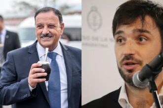 Ricardo Quintela le brindó su apoyo al Gobernador de Chubut porque no recibe los fondos de la coparticipación