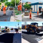 El Municipio Capital intensifica bacheo en distintos puntos de la ciudad