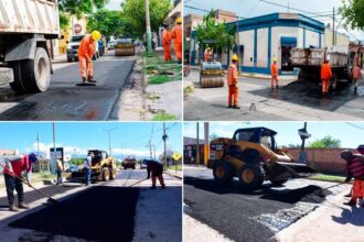 El Municipio Capital intensifica bacheo en distintos puntos de la ciudad