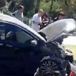 Ricardo Bochini chocó con su auto en Ciudad Evita y sembró preocupación en Independiente