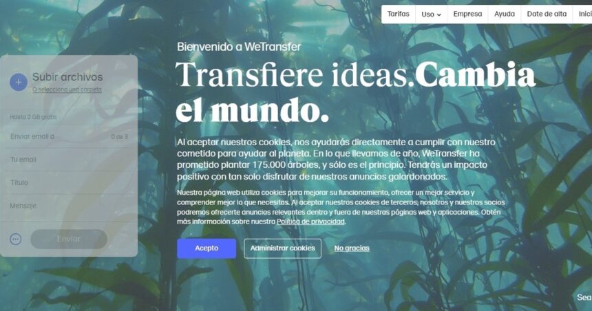 WeTransfer: qué es y cómo puedo usarlo para compartir archivos