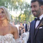 El casamiento de Julieta puente y Facundo Miguelena: el look de los novios y todos los invitados