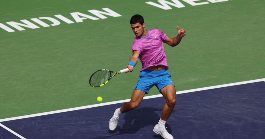 Carlos Alcaraz y el “partido perfecto” para soñar con repetir en el Masters 1000 de Indian Wells