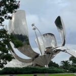 La lluvia volvió a dañar a la Floralis Genérica: qué paso y cuál es el plan para arreglarla