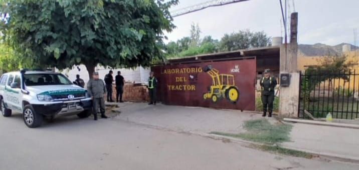 Gendarmería Nacional secuestro explosivos militares de un domicilio en la localidad de Chilecito