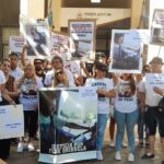 La familia del camionero asesinado en Valle Fértil protestó en Tribunales: “Fue gatillo fácil”