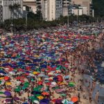 Otra ola de calor golpea a Brasil: 62 grados de sensación térmica en Río de Janeiro