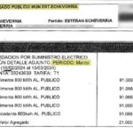 La queja de un intendente peronista al mostrar la factura de luz de su municipio con 400% de aumento