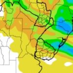 Tras las fuertes lluvias en el centro del país: habrá acumulados importantes sobre al norte del país y un marcado descenso térmico