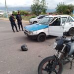 Siniestro vial en Avenida 2 de abril