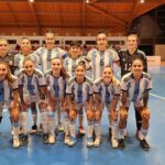 La selección femenina de futsal cerró con una sonrisa su gira por Africa