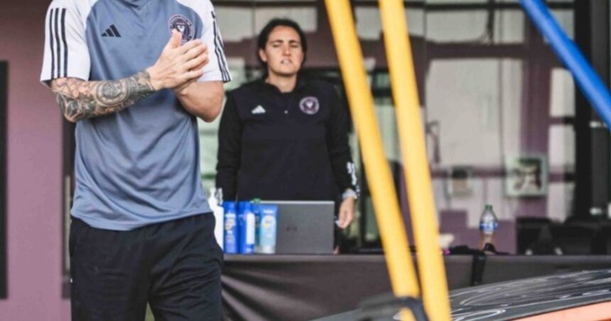 Antes del amistoso de la Selección Argentina, Lionel Messi se entrenó en solitario en Miami y el Tata Martino habló sobre su recuperación