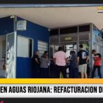 Largas filas en Aguas Riojanas para pedir la “refacturación” tras el anuncio del gobierno