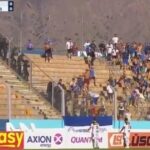 Escándalo en Godoy Cruz vs San Martín de San Juan: butacas volando y choque de hinchadas en el clásico cuyano