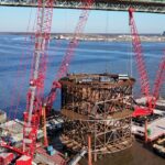 ¿Un problema para reforzar los puentes? Los barcos son cada vez más grandes.