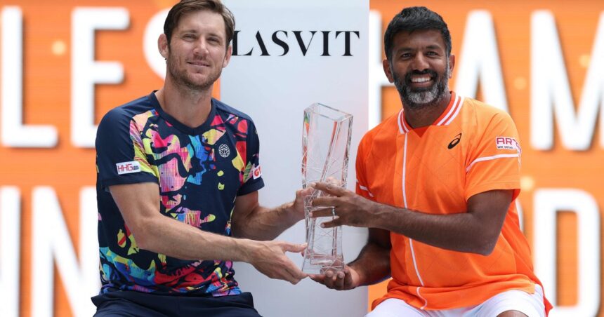 Rohan Bopanna hace historia otra vez: a los 44 se convirtió en el tenista más veterano en ganar un Masters 1000