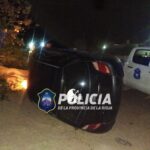 Aimogasta: conductor perdió el control del vehículo y volcó