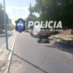 Un automóvil chocó a un motociclista por Av. Oyola; un menor debió ser hospitalizado