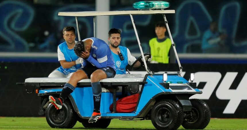 Belgrano bancó al Inter de Porto Alegre en su debut en la Sudamericana: empató en Córdoba y hay preocupación por la lesión de Passerini