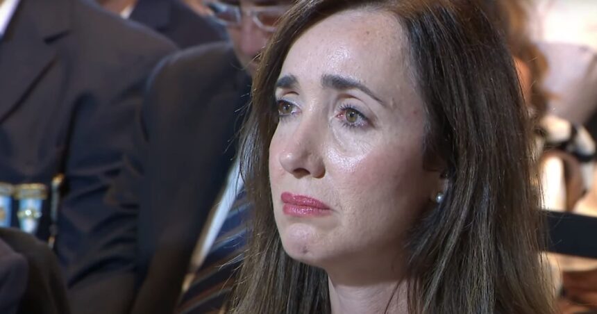 Victoria Villarruel se acongojó en un acto por Malvinas y llamó a “recuperar el respeto” a las Fuerzas Armadas