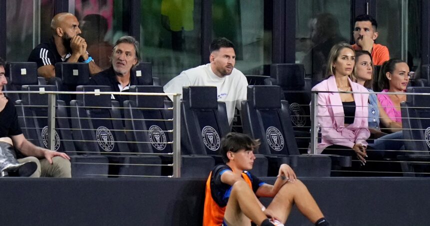 Lionel Messi, otra vez fuera del Inter Miami: sin el capitán, Monterrey se lo empata con otro gol argentino