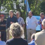 Productores y dirigentes nacionales protestaron en Azul contra el Impuesto Inmobiliario Rural