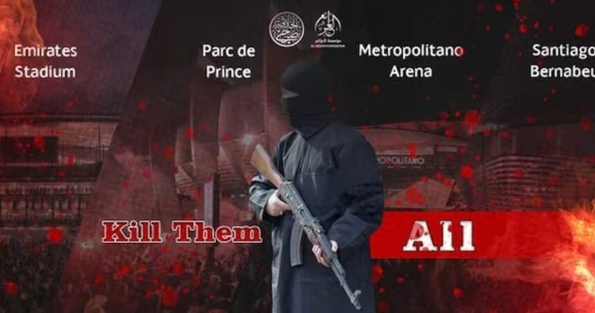 Alerta en la Champions: “Mátenlos a todos”, un grupo terrorista amenaza con un atentado en los estadios de los cuartos de final