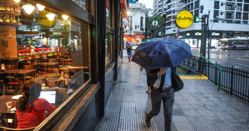 Clima en Buenos Aires: cuándo llegan las lluvias y cuánto va a bajar la temperatura