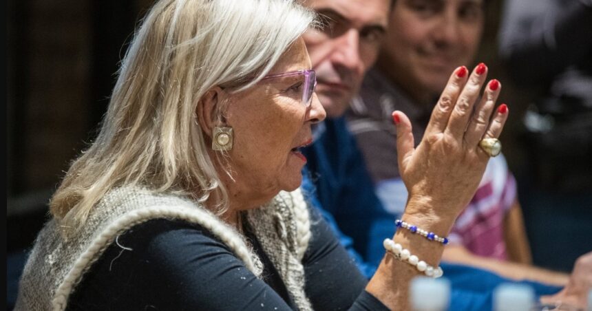 Elisa Carrió, contra el gobierno de Javier Milei: “Estamos frente al mayor ataque contra la clase media”