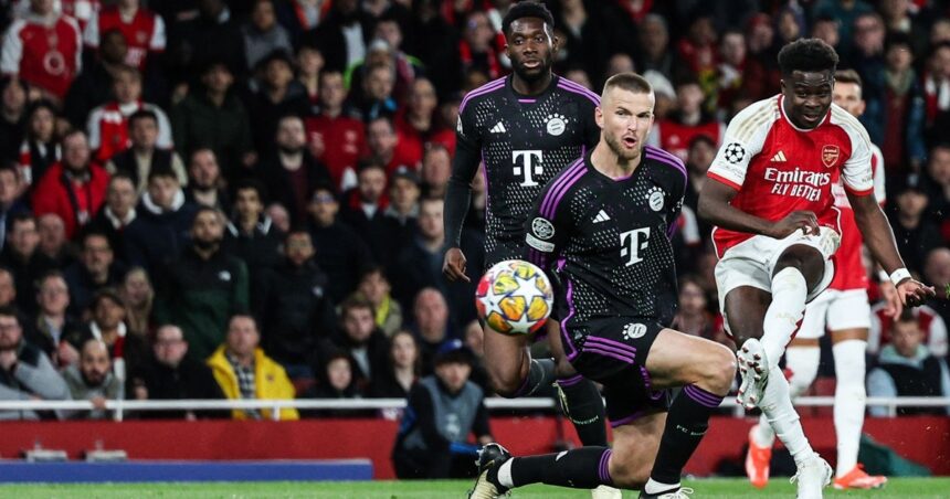 Arsenal vs Bayern Munich, por la ida de los cuartos de final de la Champions League: minuto a minuto, en directo