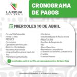 Cronograma de pago de los programas sociales para este miércoles 10